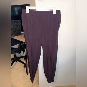 Banana Republic Air Stretch Size M Deep Purple Joggers